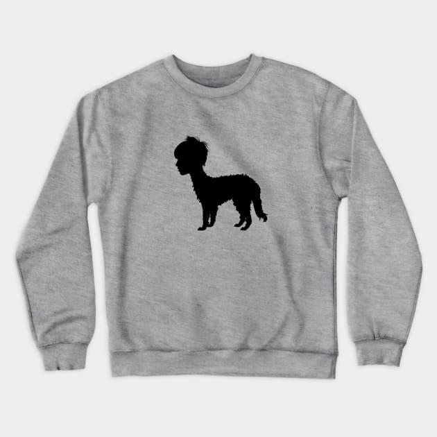 Lurcher girl (bitch) Crewneck Sweatshirt by erndub